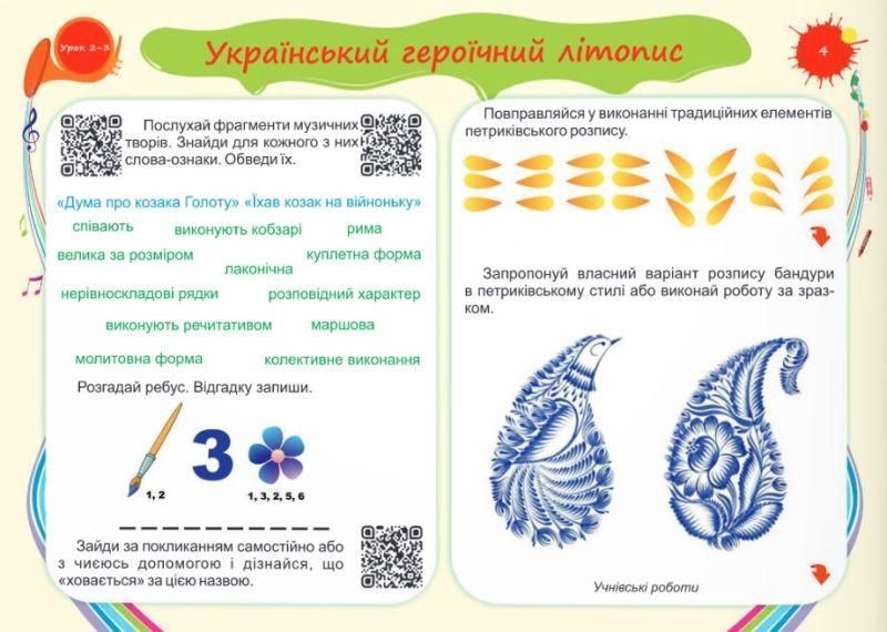 Альбом-посібник з мистецтва Барвограй 4 клас. НУШ - Шевченко Н. PIP0129 фото